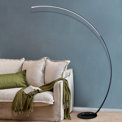 RGBW Curve LED Floor Lamp with Remote Control, 21 W