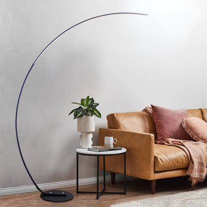 RGBW Curve LED Floor Lamp with Remote Control, 21 W