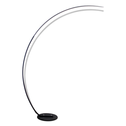RGBW Curve LED Floor Lamp with Remote Control, 21 W